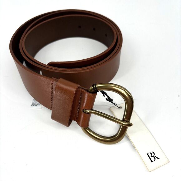 BANANA REPUBLIC Andi Leather Belt Cognac Brown XXL main image 5